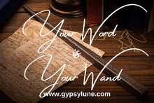 Load image into Gallery viewer, Your Word is Your Wand Candle