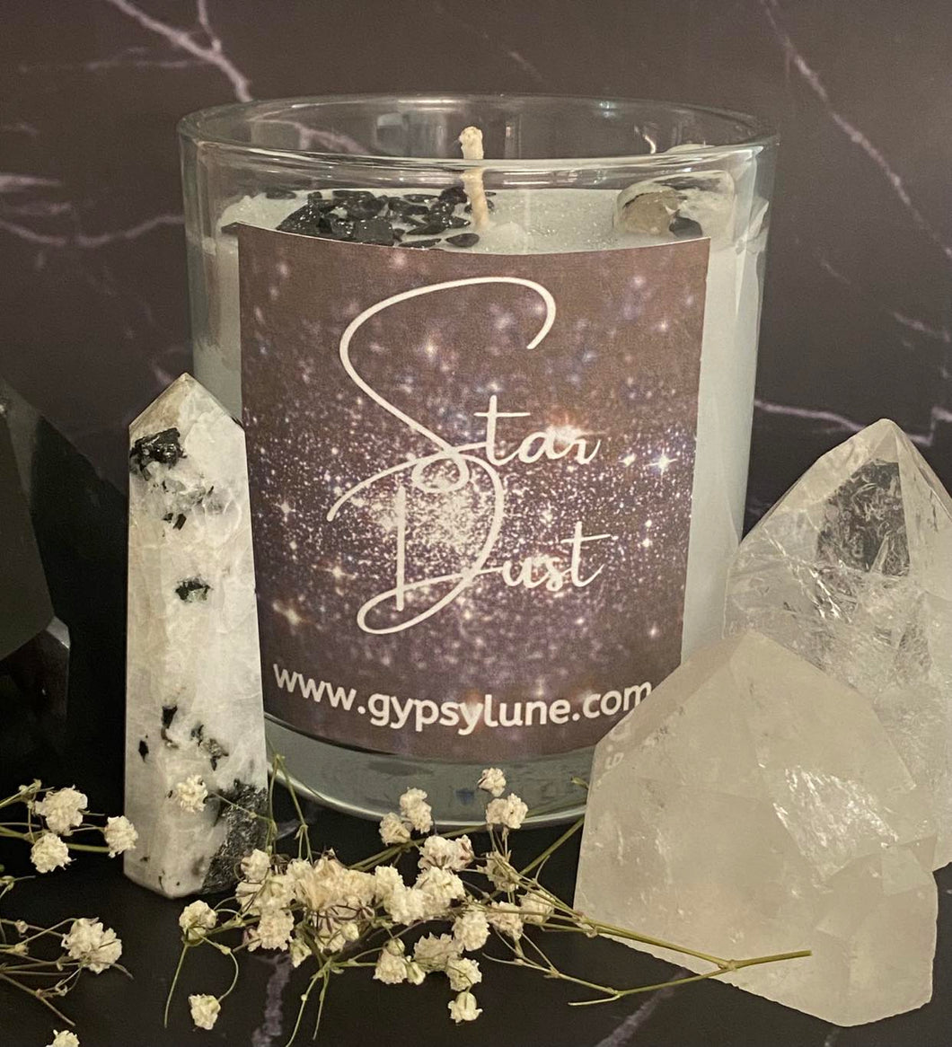 Star Dust Crystal Candle