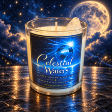 Load image into Gallery viewer, Celestial Waters Crystal Candle
