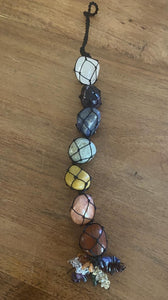 7 Chakra Stones Hanger for Car or Wall
