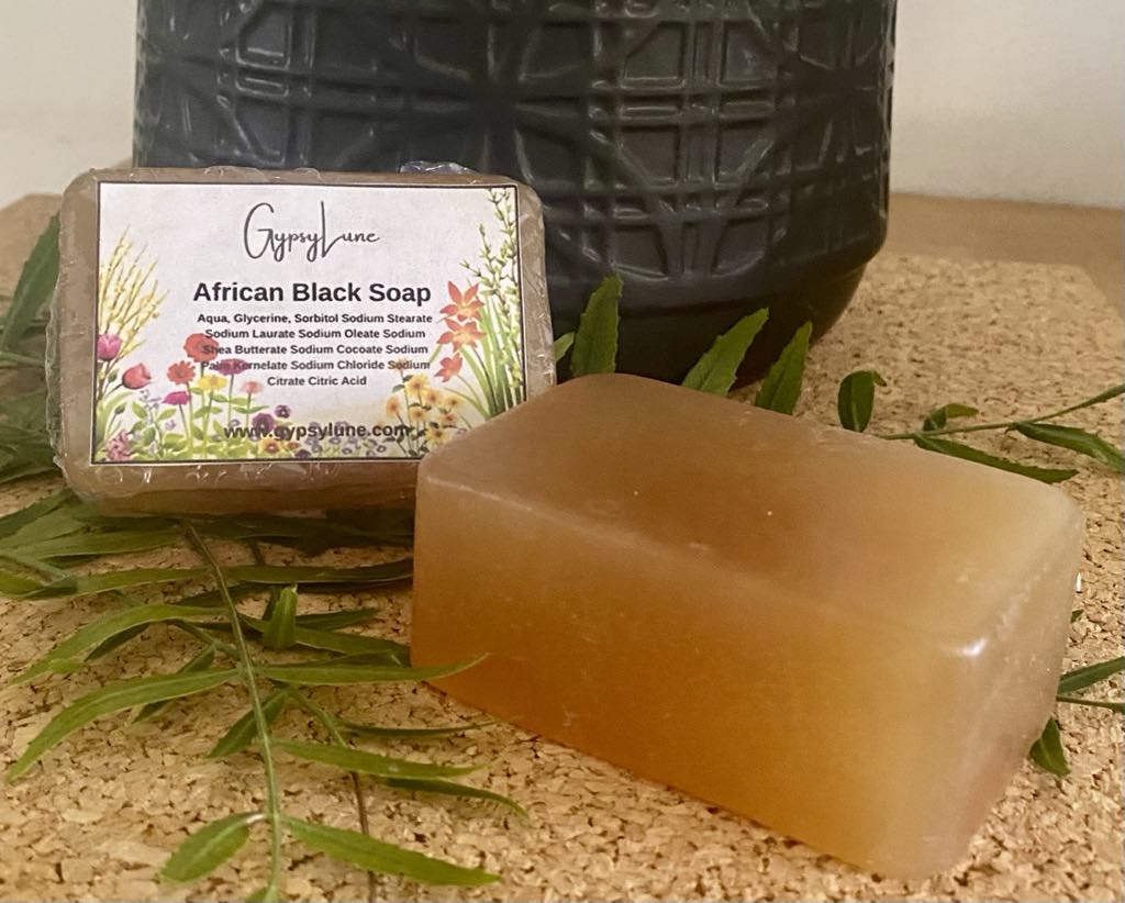 African Black Soap Bar