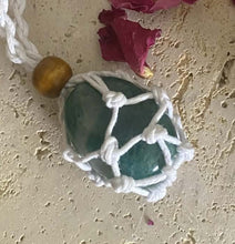 Load image into Gallery viewer, Large Dark Amazonite Crystal Pendant