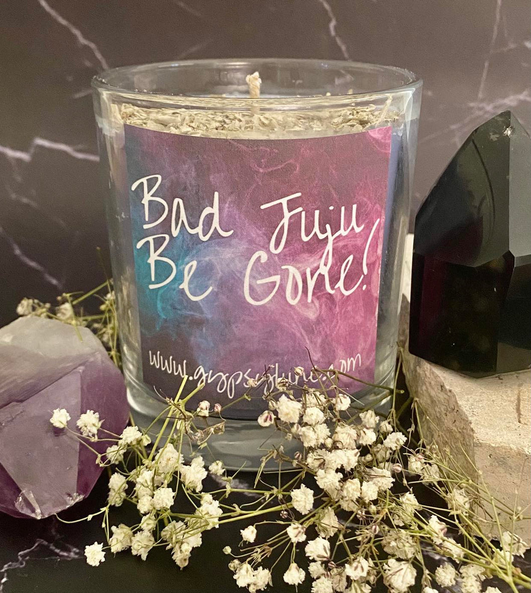 Bad Juju - Begone Protection Candle SMALL SIZE ONE ONLY