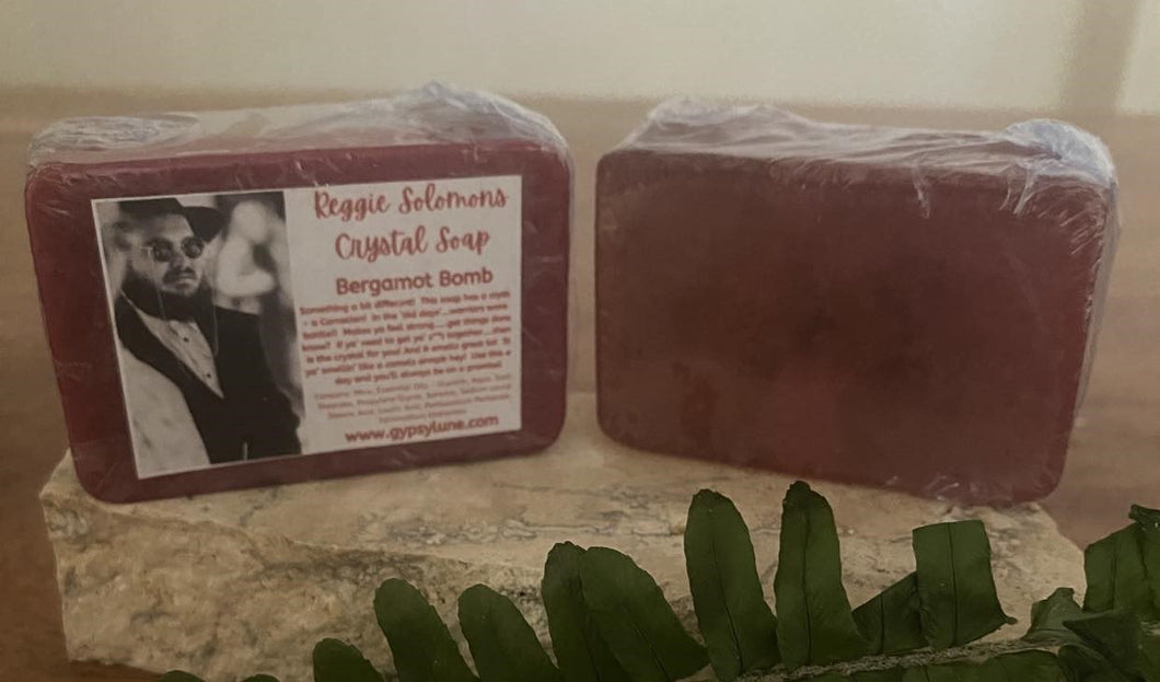 Reggie Solomon's Crystal Soap for Men - Bergamot Bomb