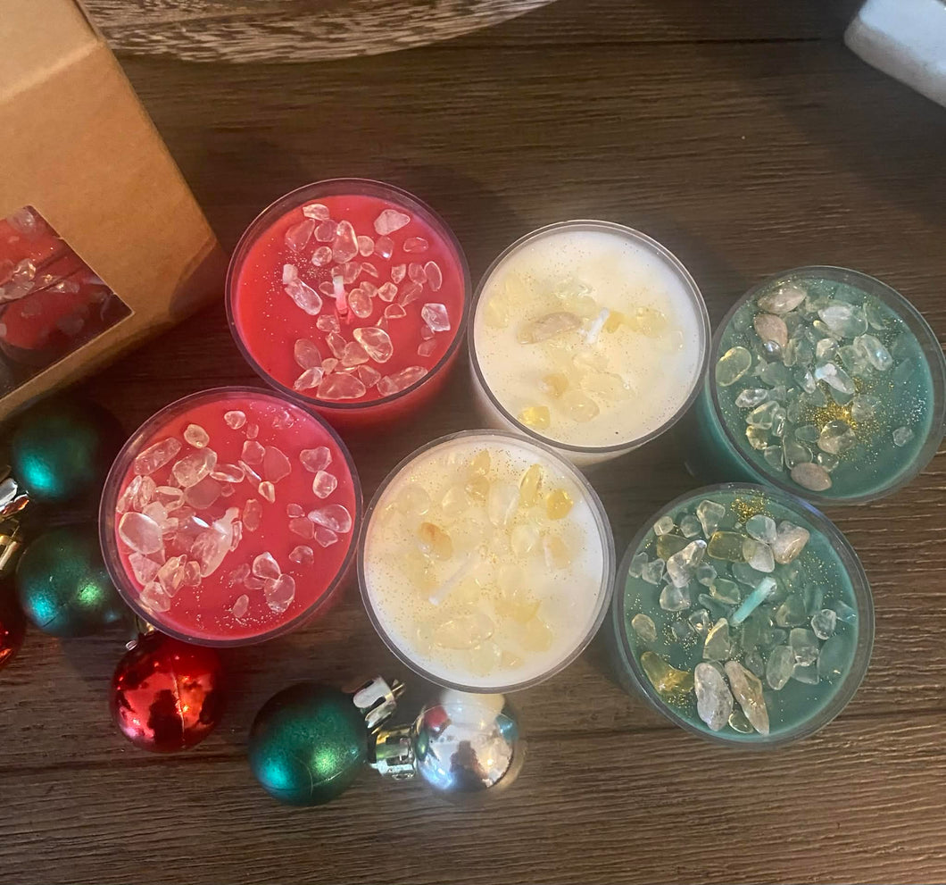 The Most Wonderful Time of the Year - Boxed SPA CUP Tea Lights
