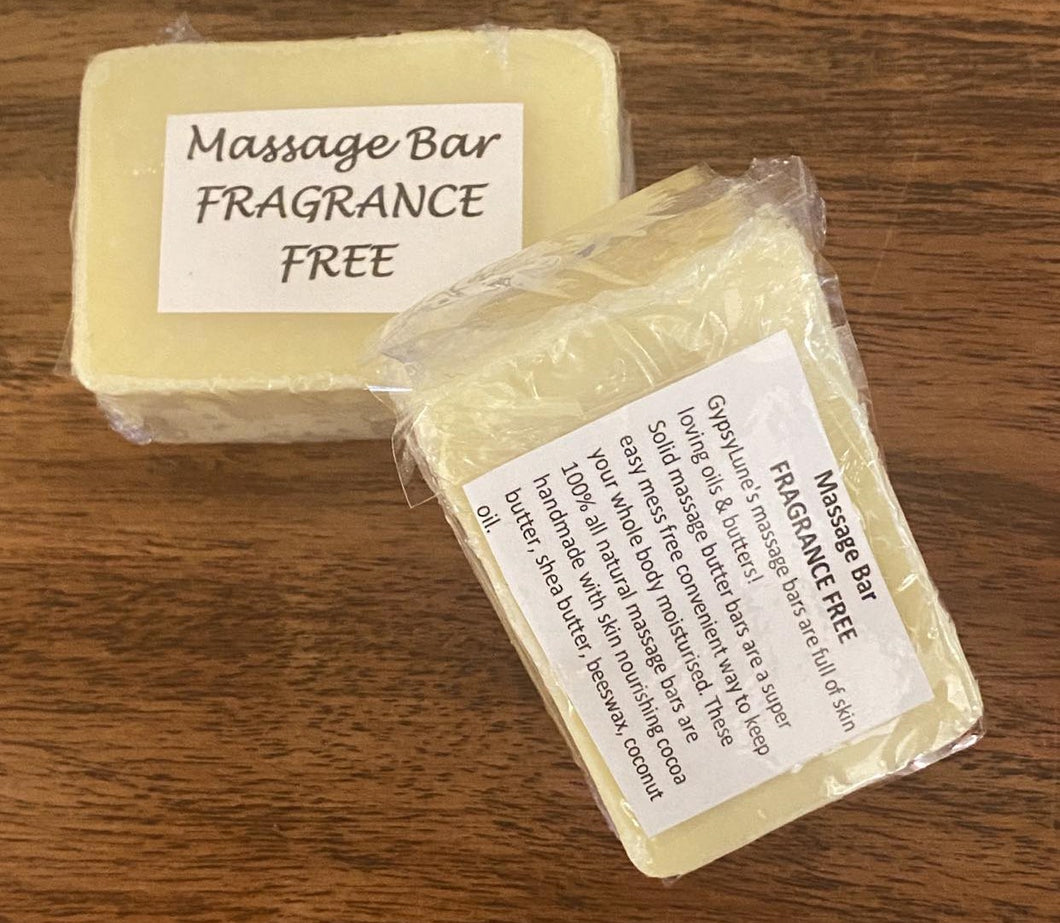 Massage Bar - Fragrance Free
