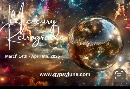 Mercury Retrograde Candle - March 14th - April 6th 2025