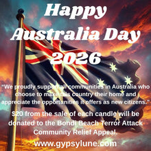 Load image into Gallery viewer, Happy Australia Day Charity Candle Supporting Bondi Community Relief Appeal