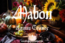 Load image into Gallery viewer, AUTUMN EQUINOX = MABON CANDLE