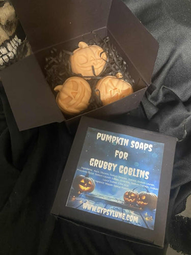 PUMPKIN SOAPS FOR GRUBBY GOBLINS