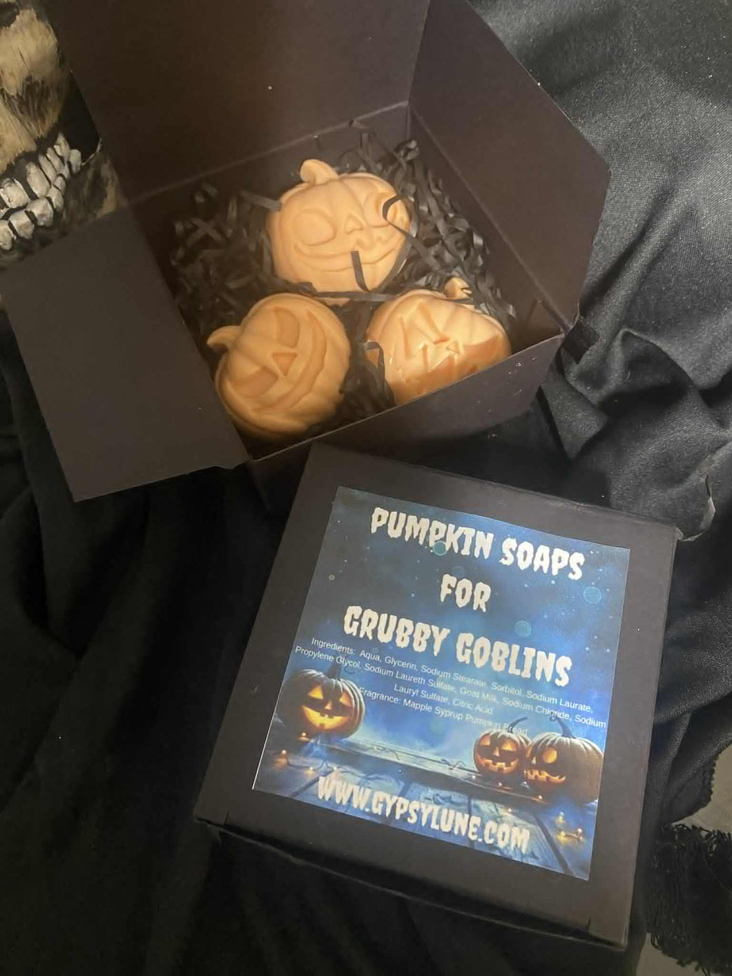 PUMPKIN SOAPS FOR GRUBBY GOBLINS