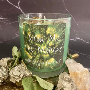 Show me the Money! Intention Candle