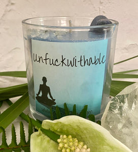Unfuckwithable Intention Candle - SMALL SIZE ONE ONLY