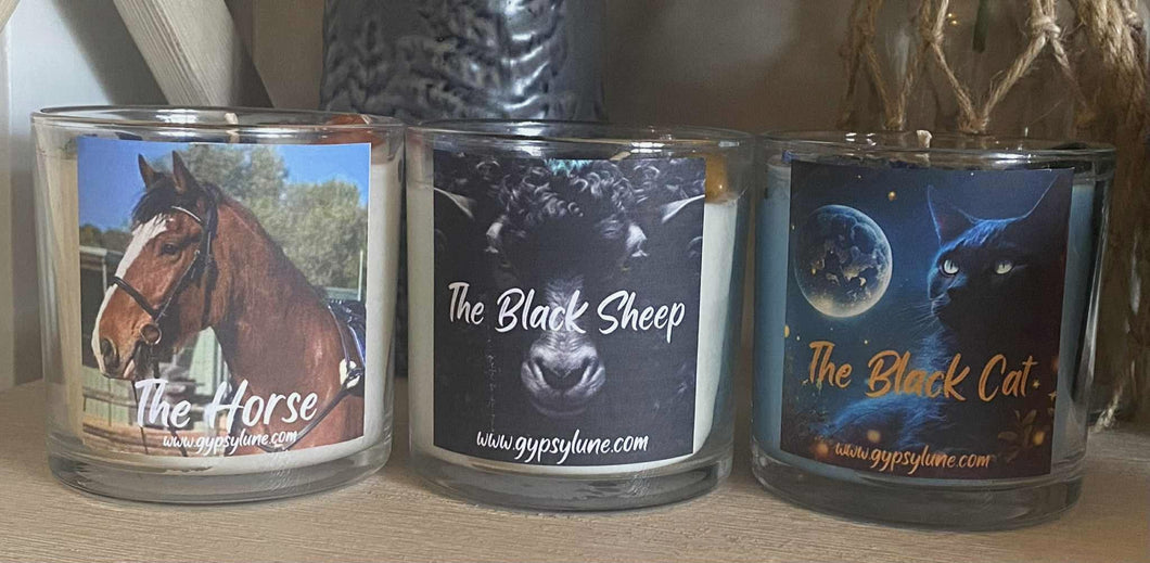 Horse, Black Sheep and Black Cat Trio Bundle SAVE $$$
