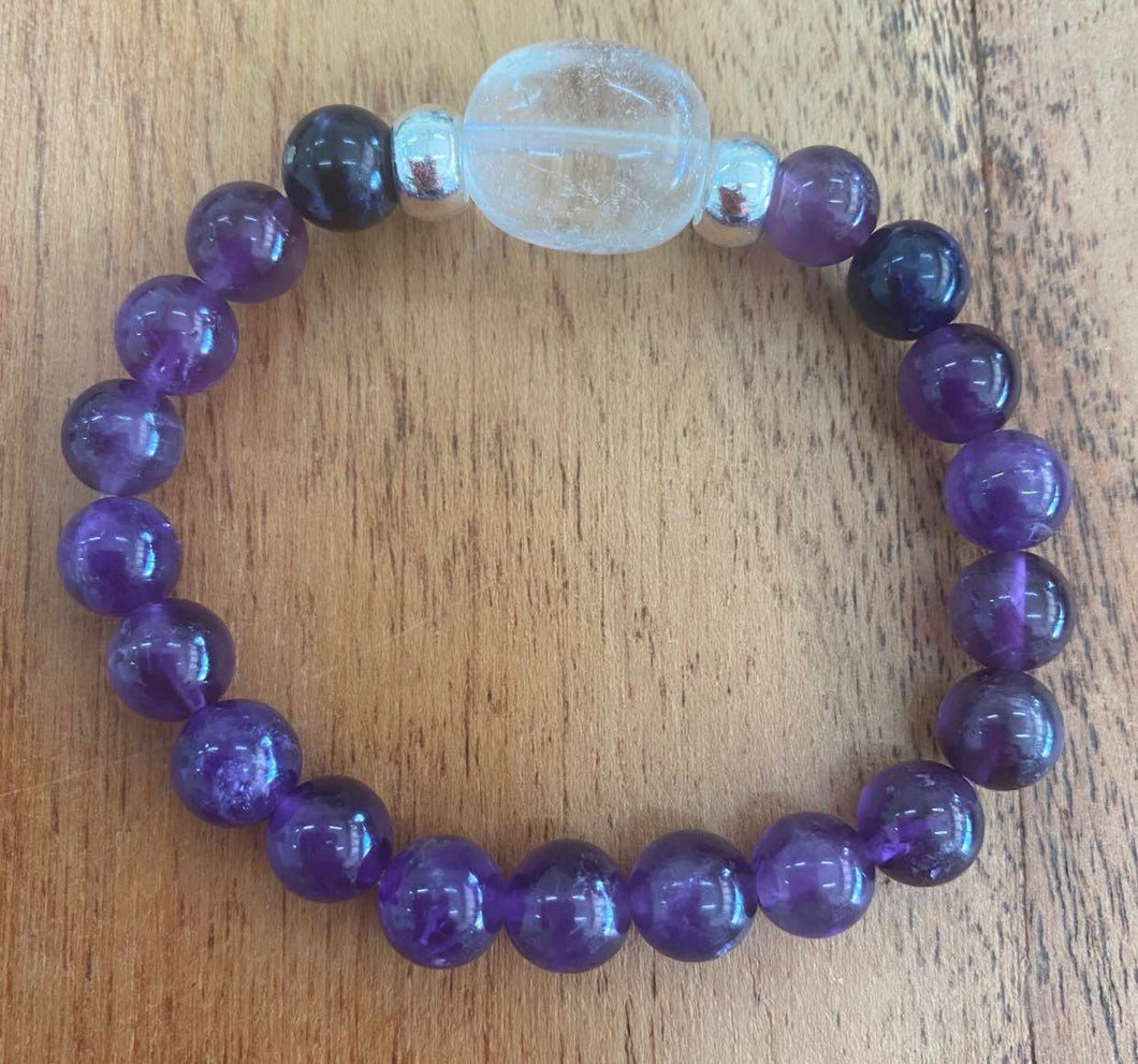 Amethyst Crystal Bracelet