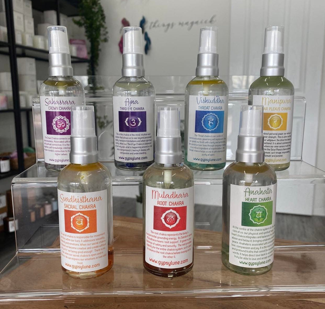 Chakra Spray Mists - 7 Pack Collection - SAVE $30