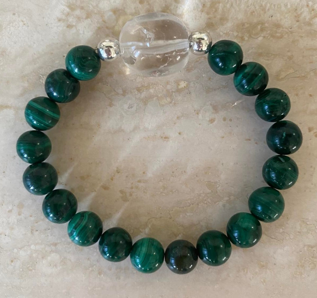 Malachite Crystal Bracelet