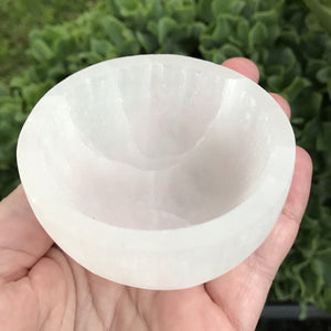 Selenite Bowl - Round